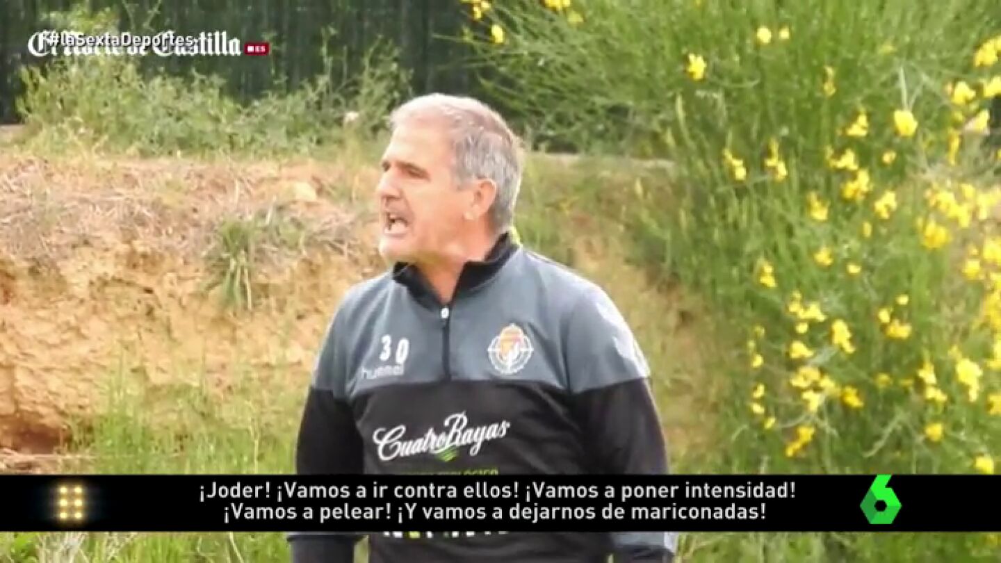 Frame 17.897142 de: Tremenda bronca de Paco Herrera a sus jugadores: "&iexcl;Nos jugamos la vida y estamos haciendo el gilipollas!"