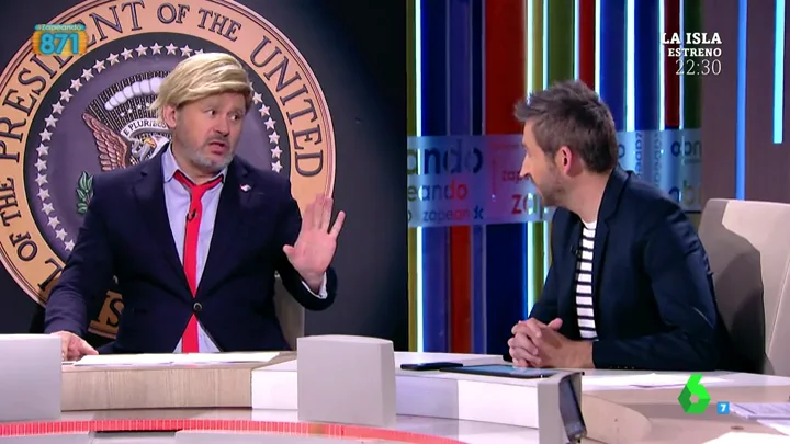 Paco Trump y Frank Blanco en Zapeando