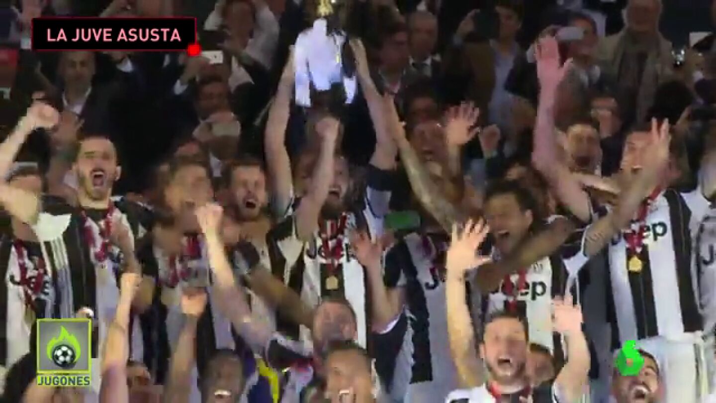 Frame 10.572079 de: La Juventus conquista su primer t&iacute;tulo