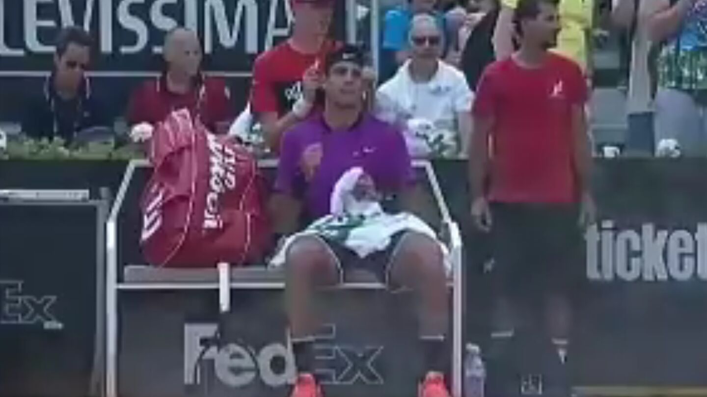 Del Potro, en el Masters 1000 de Roma