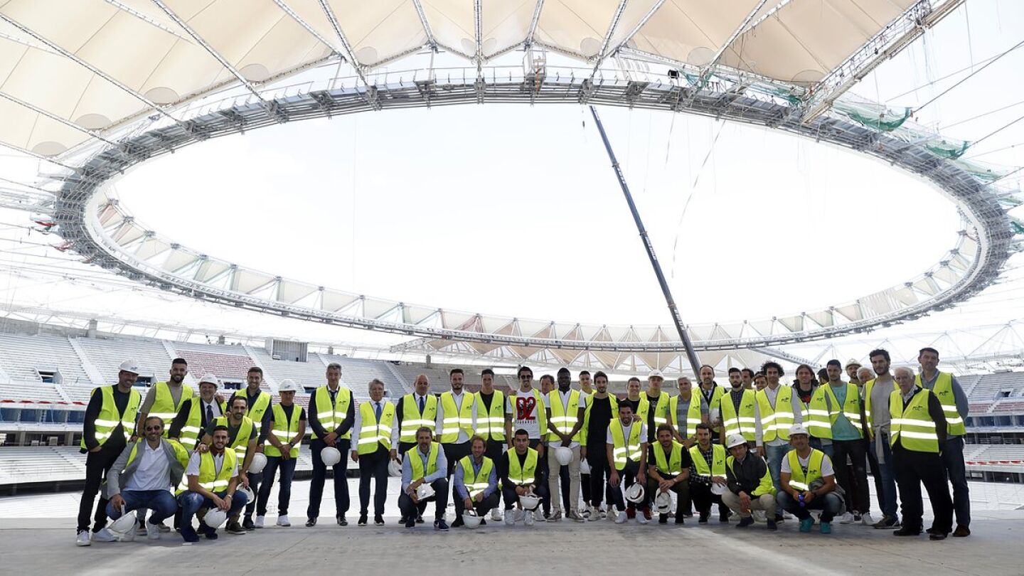 El Atl&eacute;tico de Madrid visita el Wanda Metropolitano