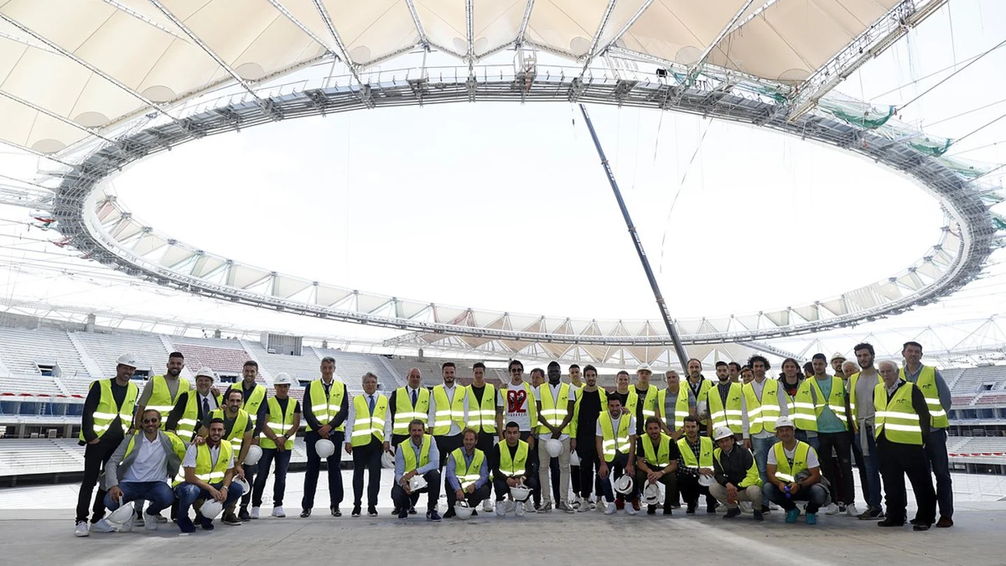 El Atlético de Madrid visita el Wanda Metropolitano El Atlético de Madrid visita el Wanda Metropolitano
