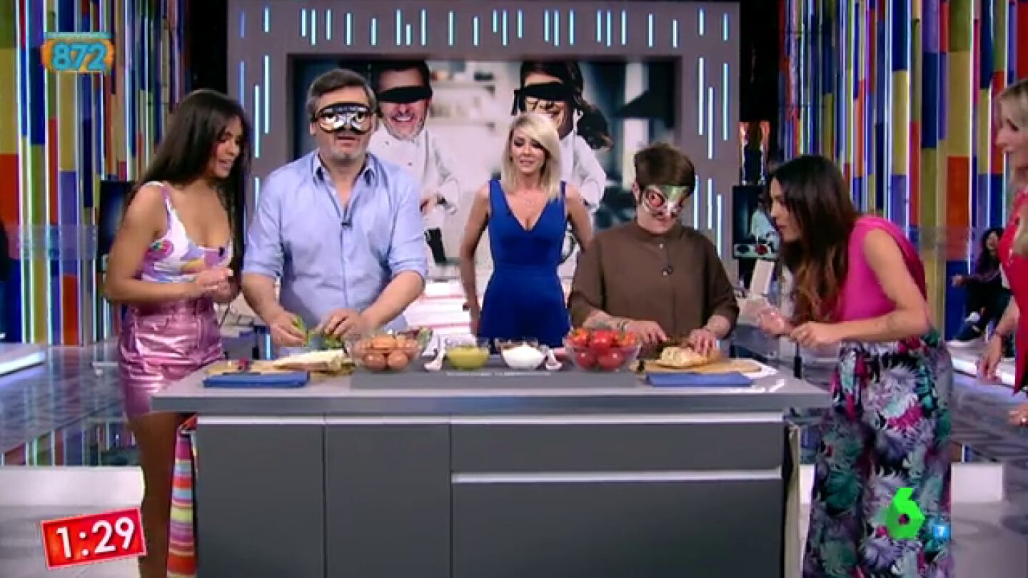 Los zapeadores compitiendo