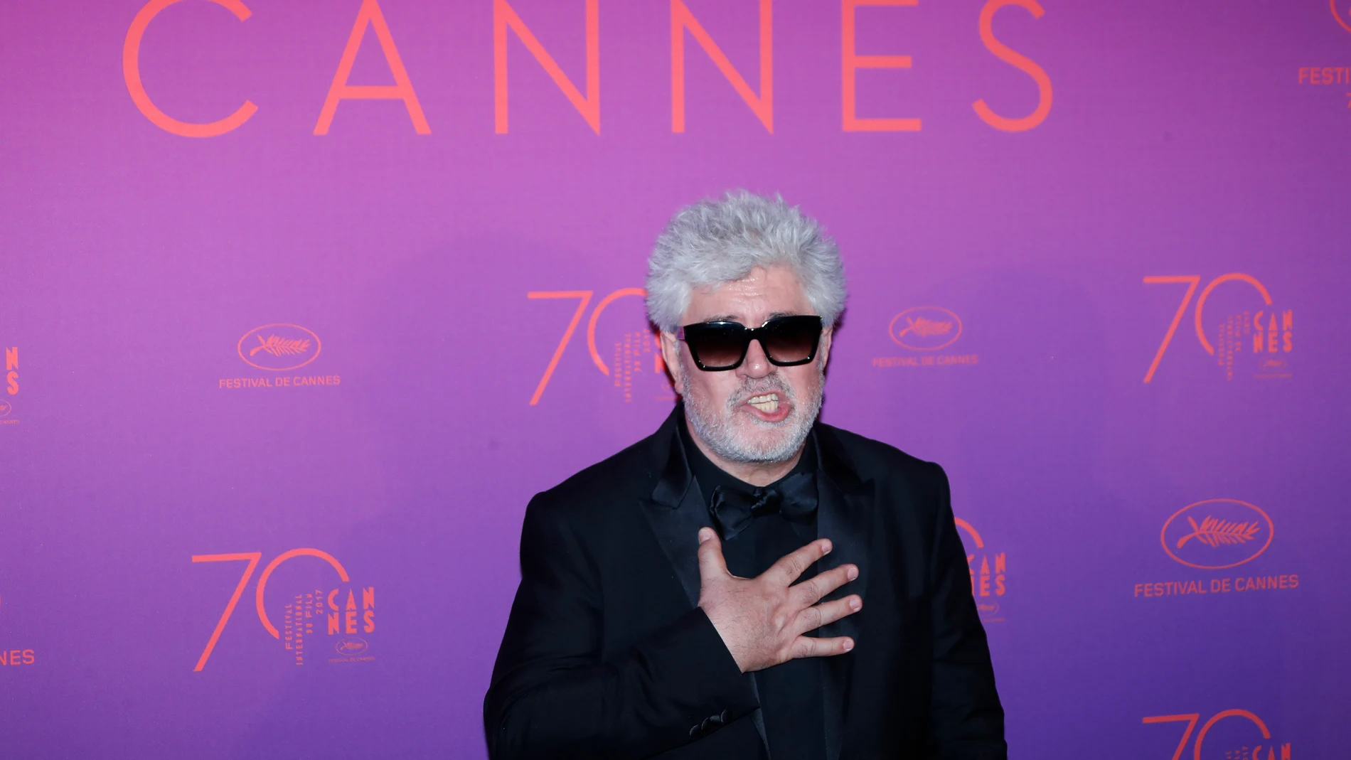 Pedro Almodóvar, director de cine, en el Festival de Cannes