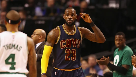 LeBron James, en el primera partido de la final del Este ante los Celtis LeBron James, en el primera partido de la final del Este ante los Celtis