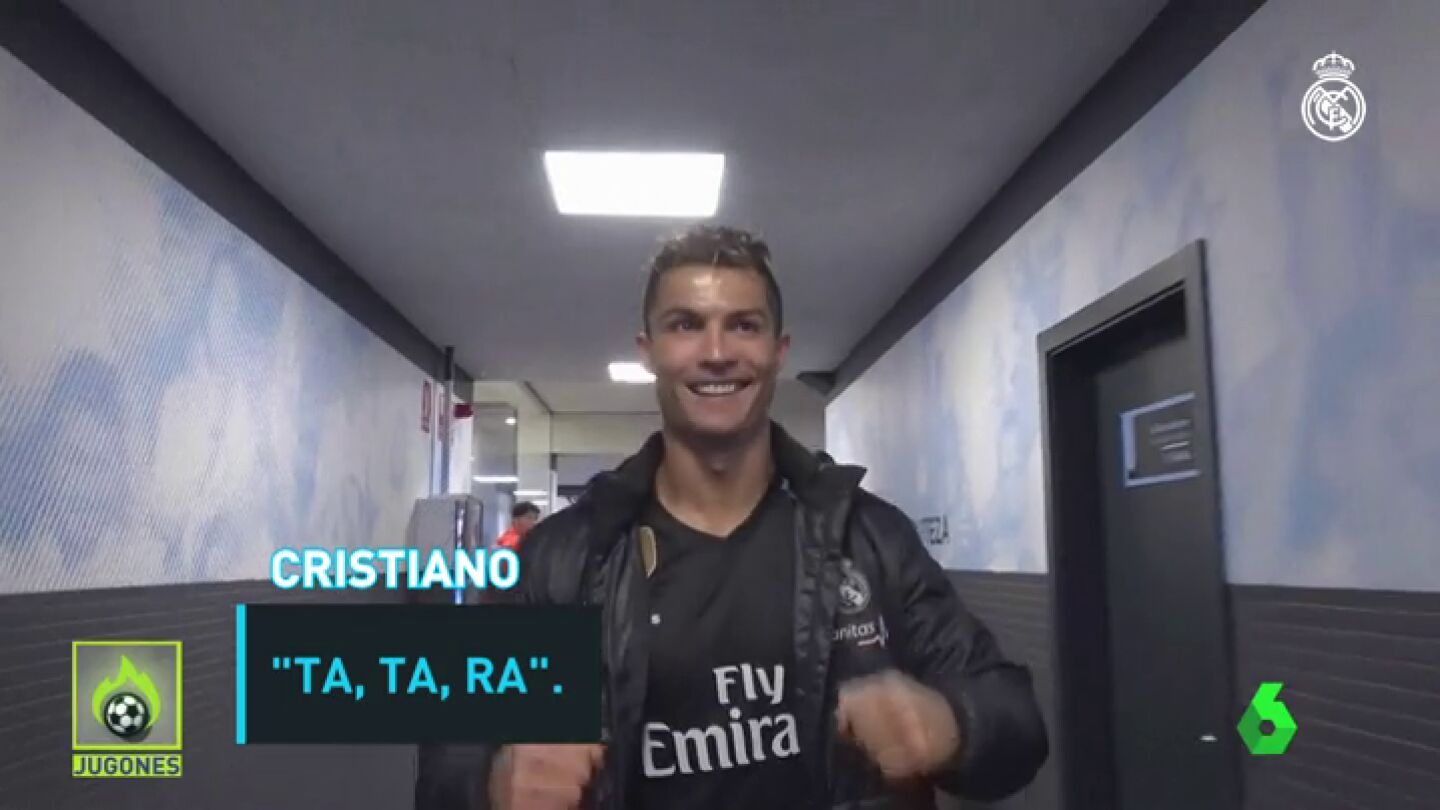 Frame 46.121052 de: As&iacute; celebr&oacute; el Real Madrid la victoria en el vestuario de Bala&iacute;dos: "&iexcl;Vamos, un pasito m&aacute;s!"