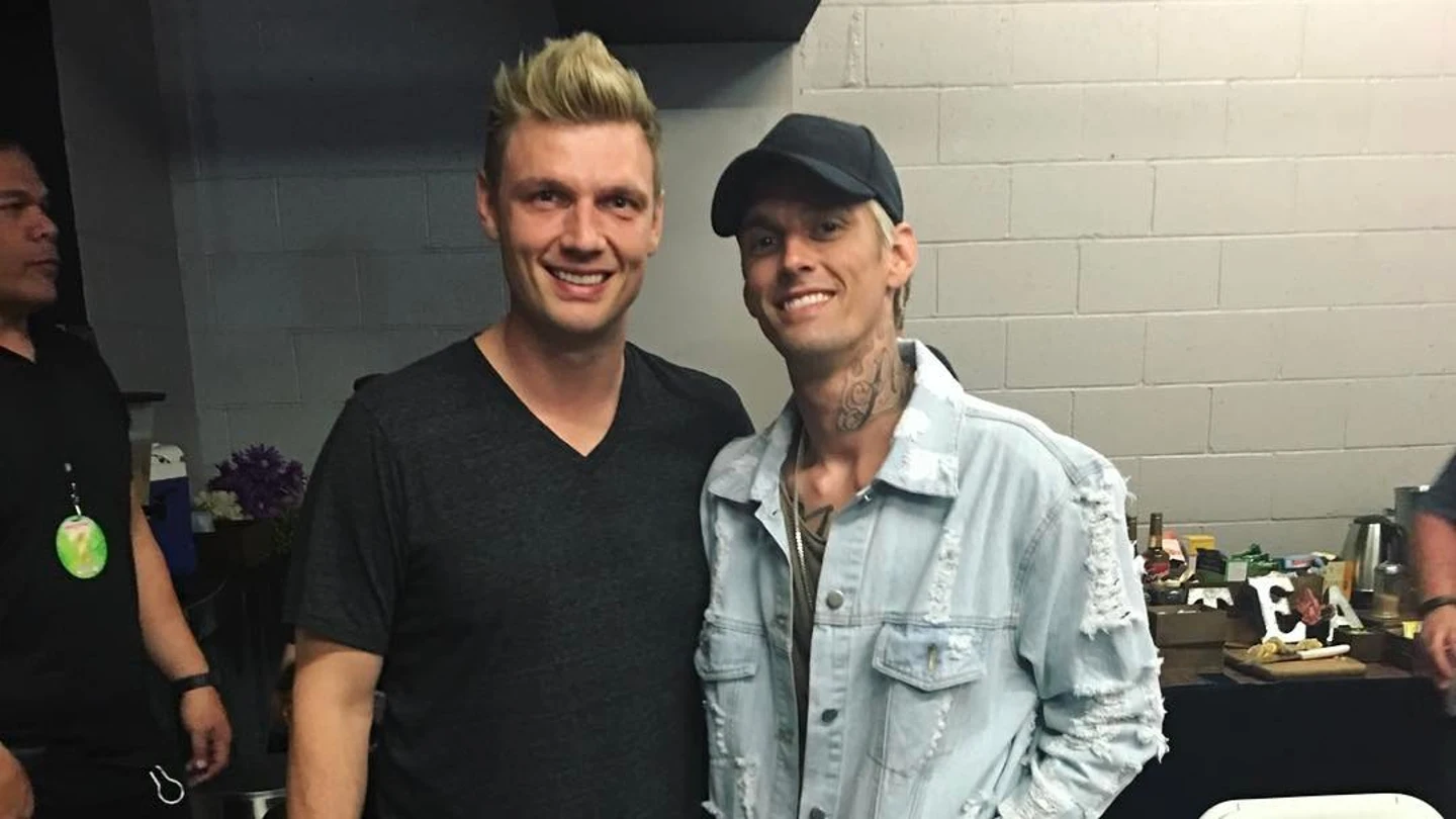 Nick y Aaron Carter Nick y Aaron Carter