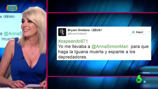 Anna Simon, en Zapeando Anna Simon, en Zapeando