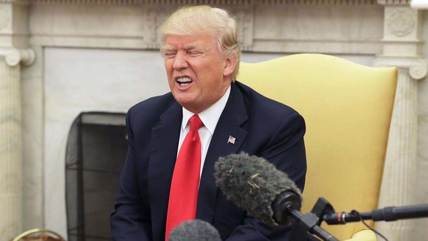 El presidente de Estados Unidos, Donald Trump