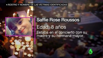 Saffie Rose Rousses, víctima del atentado en Mánchester