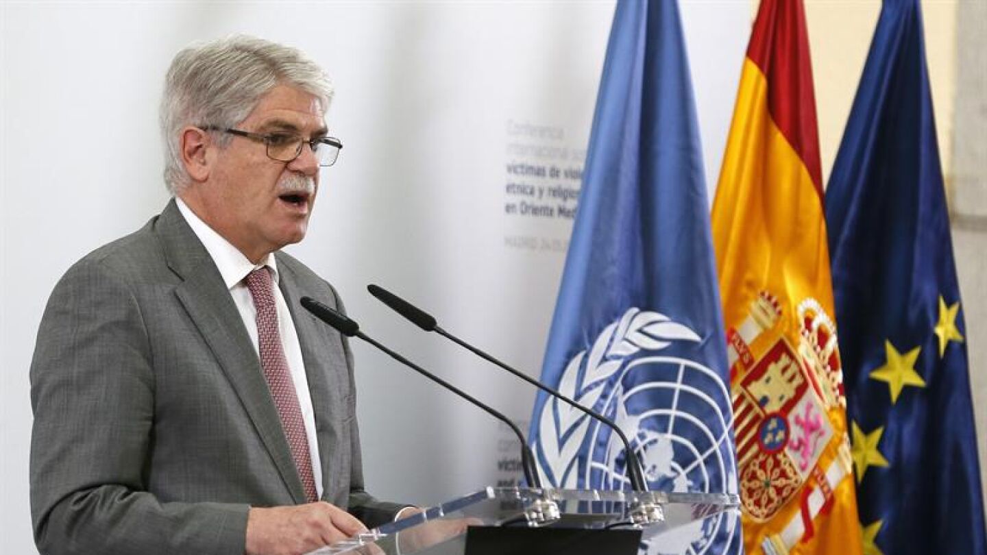 El ministro de Exteriores, Alfonso Dastis, en una imagen de archivo