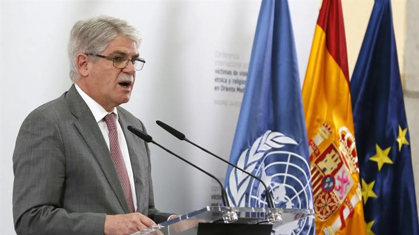 El ministro de Exteriores, Alfonso Dastis, en una imagen de archivo El ministro de Exteriores, Alfonso Dastis, en una imagen de archivo