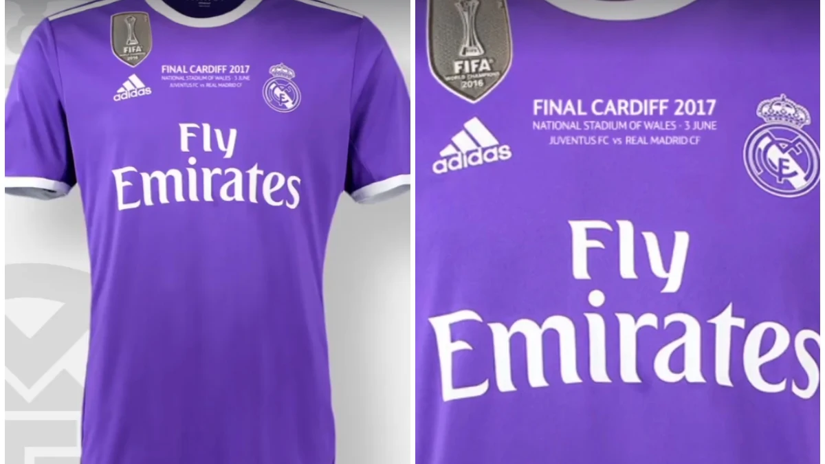 La camiseta del Madrid para la final de Cardiff La camiseta del Madrid para la final de Cardiff