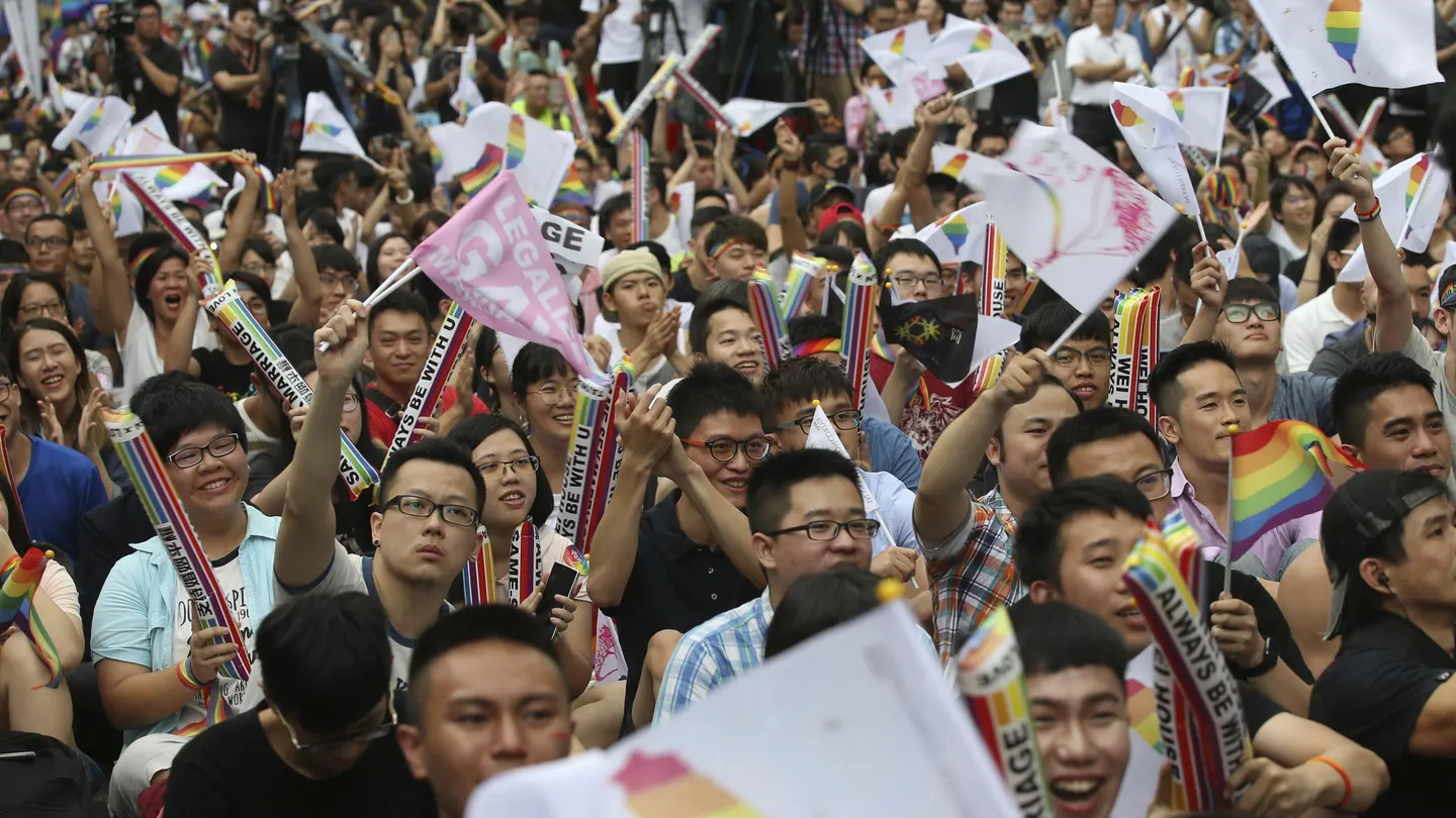Legalización matrimonio homosexual Taiwán Legalización matrimonio homosexual Taiwán