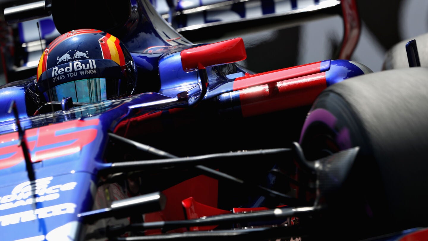 Carlos Sainz, en el trazado de Montecarlo