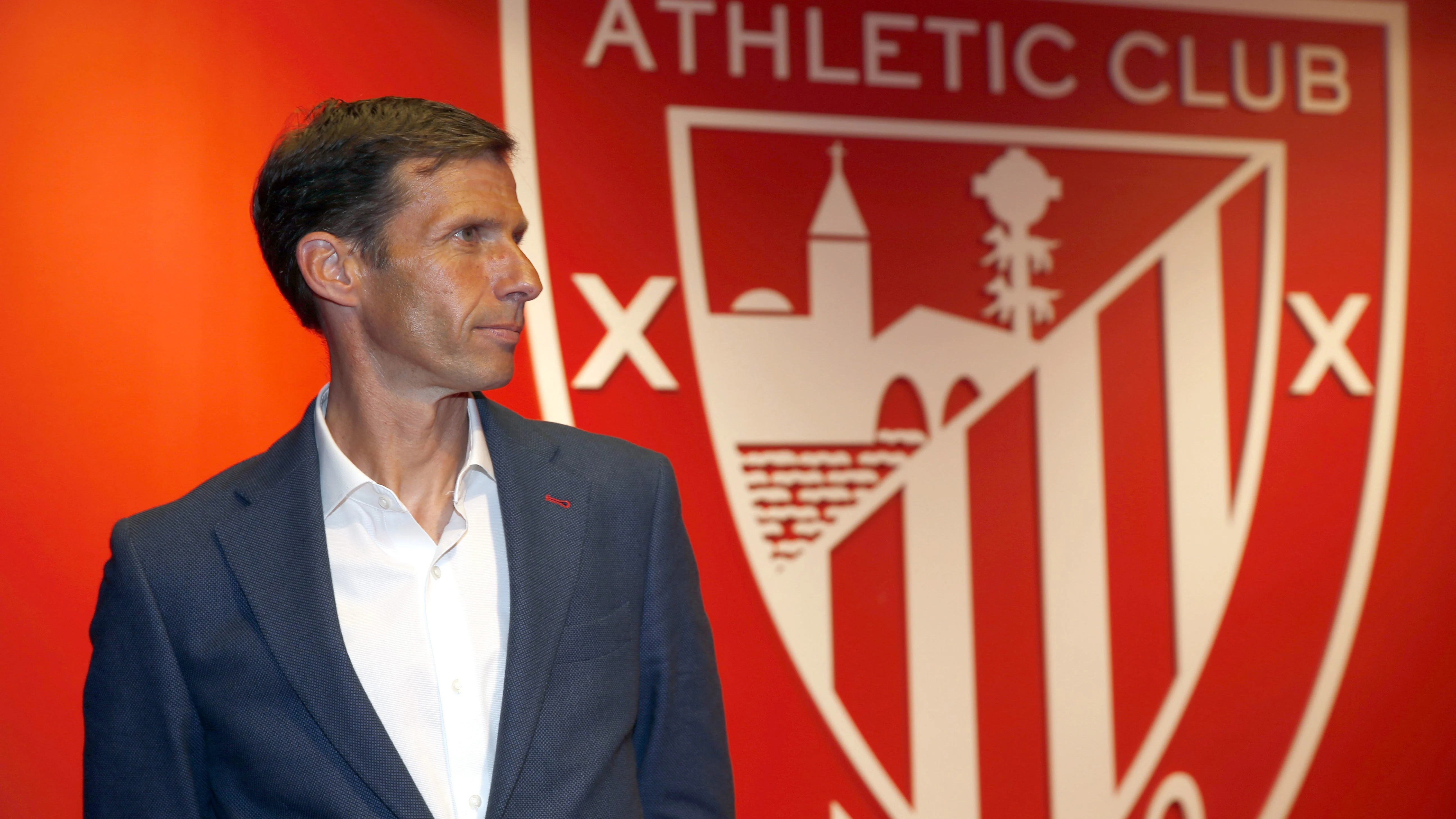 'Cuco' Ziganda, presentado con el Athletic 'Cuco' Ziganda, presentado con el Athletic