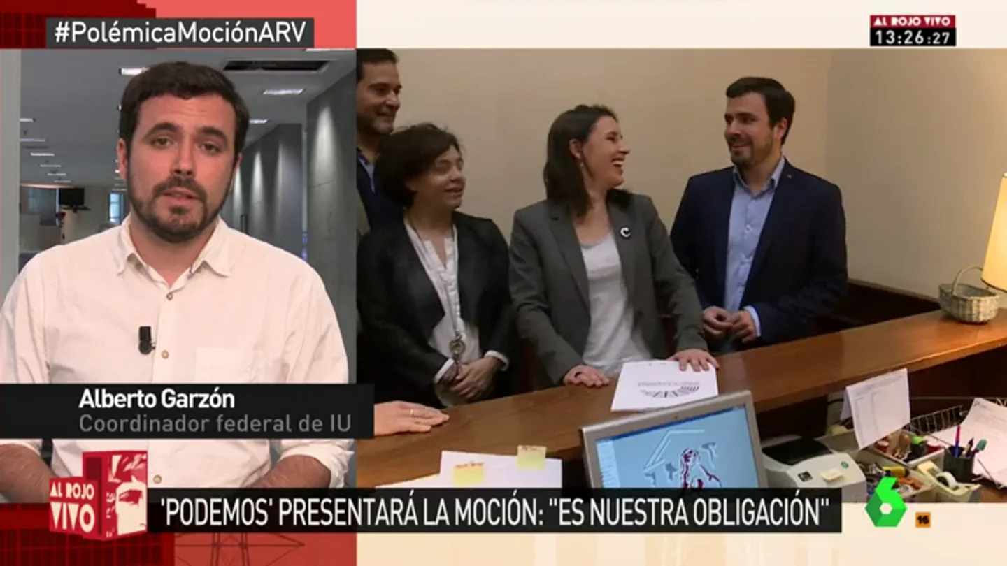 Alberto Garzón en ARV Alberto Garzón en ARV