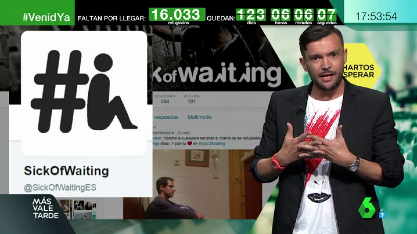 SickOfWaiting, una campa&ntilde;a en apoyo a los refugiados