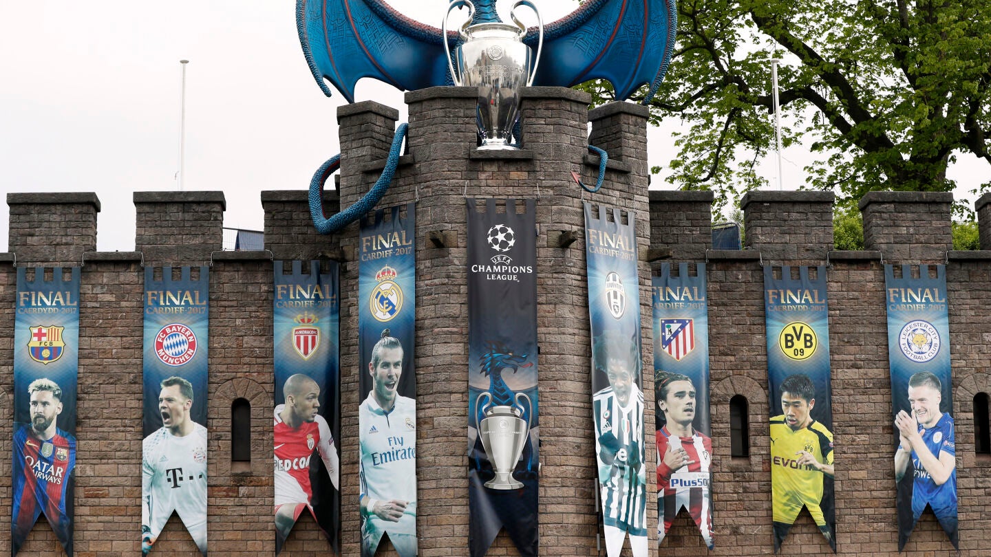 La final de la Champions, preparada en Cardiff