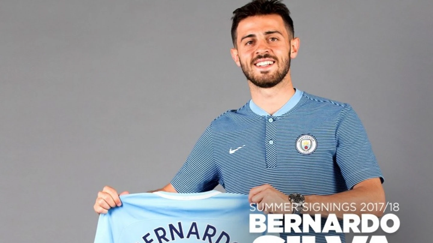 Bernardo Silva, nuevo jugador del Manchester City Bernardo Silva, nuevo jugador del Manchester City