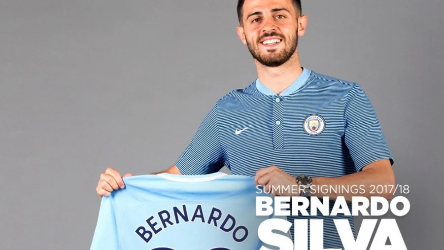 Bernardo Silva, nuevo jugador del Manchester City