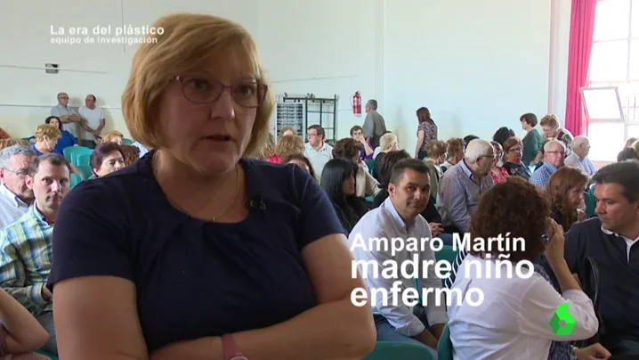 Amparo Martín, madre de un niño enfermo