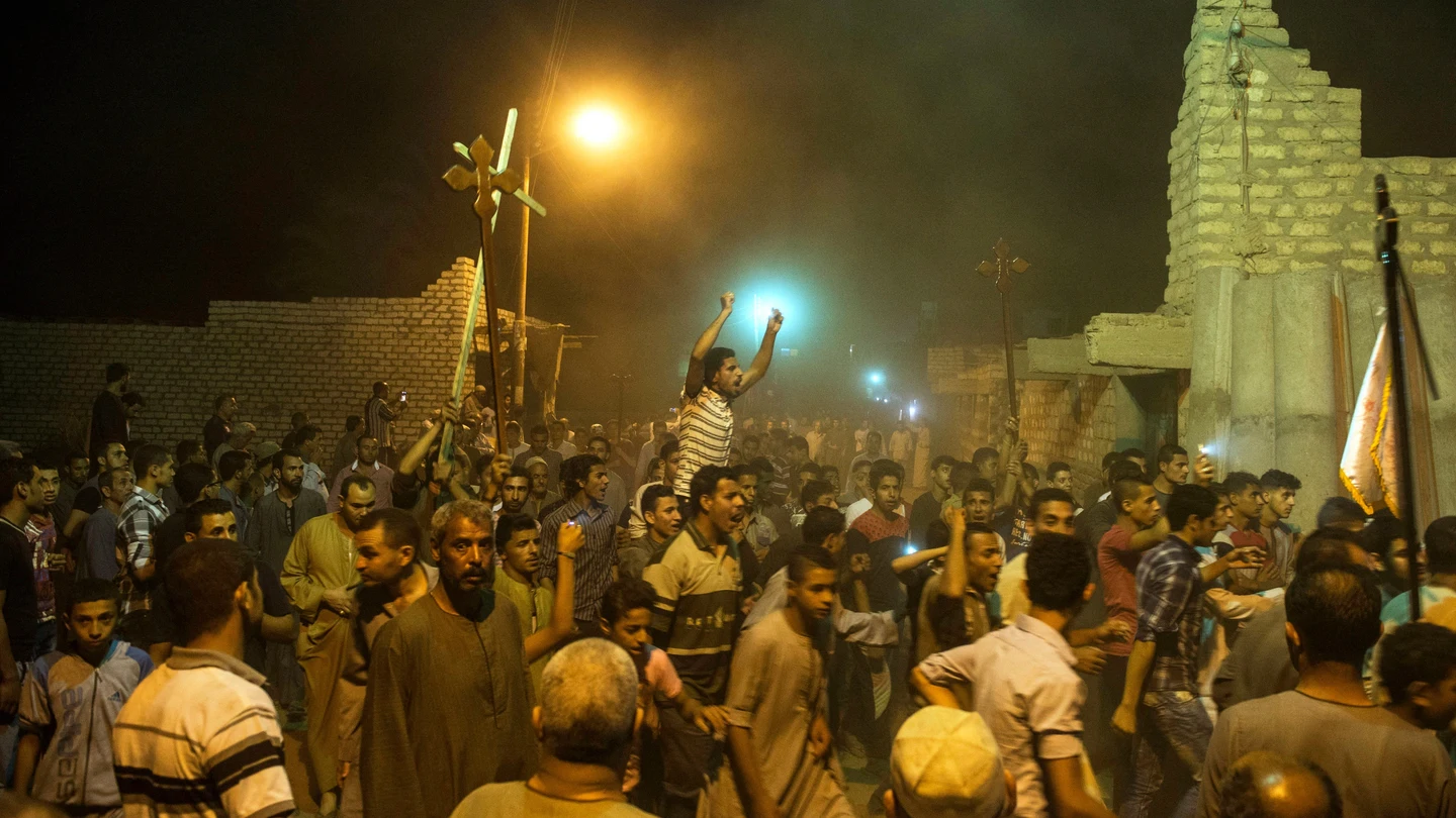 Protestas tras el atentado en Egipto Protestas tras el atentado en Egipto