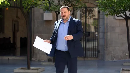 El exvicepresidente de la Generalitat, Oriol Junqueras El exvicepresidente de la Generalitat, Oriol Junqueras