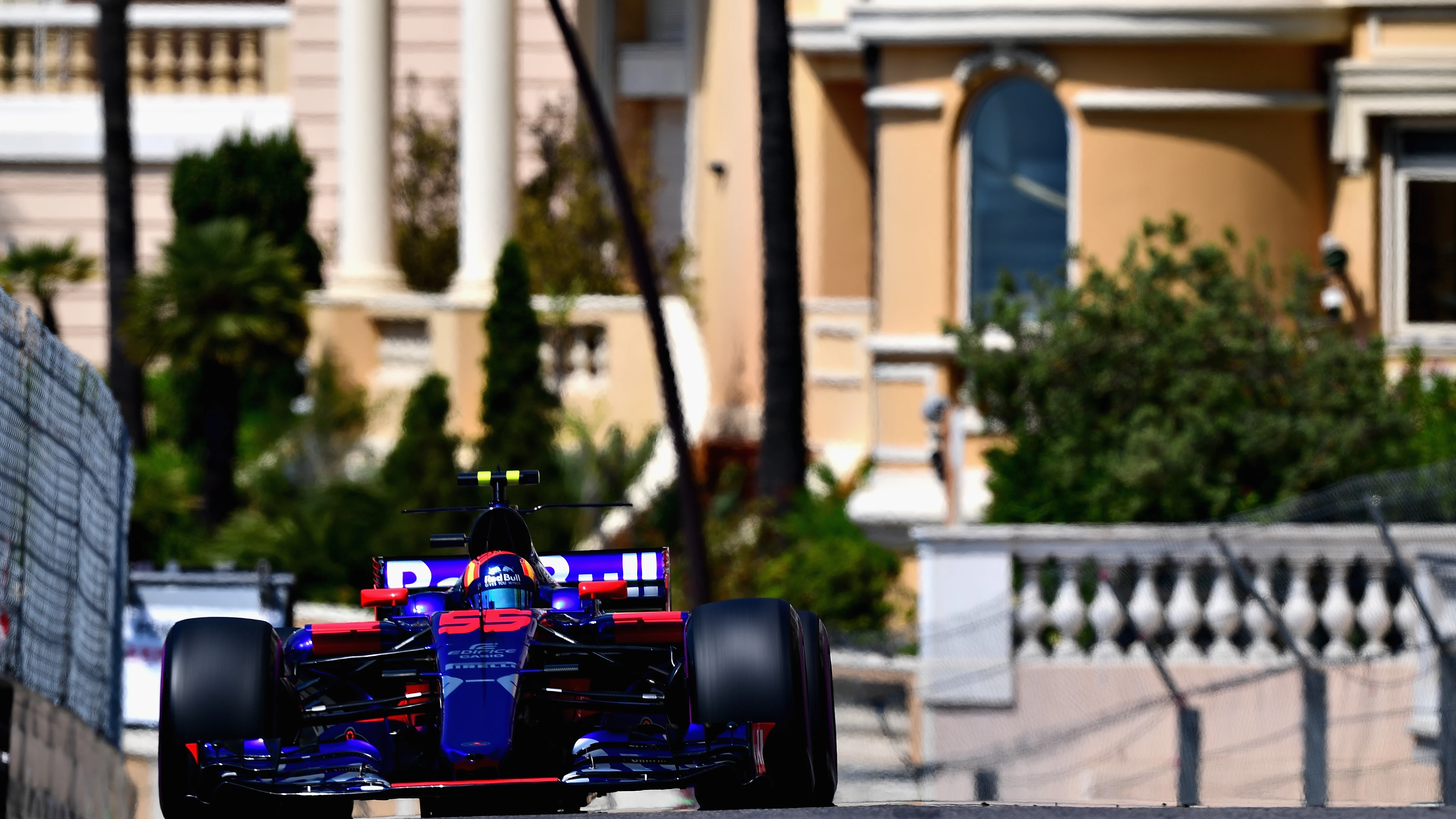 Carlos Sainz, en la clasificación en Montecarlo