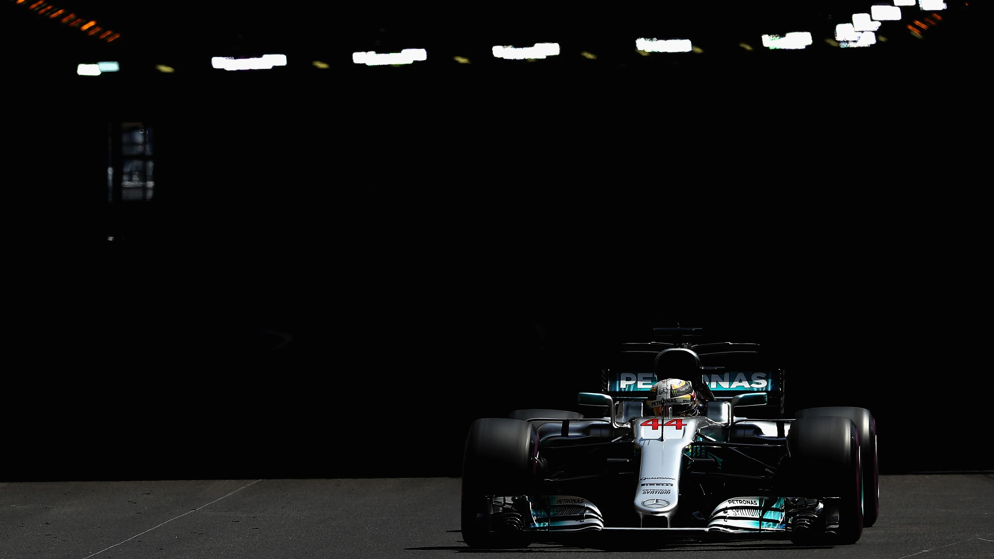 Lewis Hamilton, en la clasificación del GP de Mónaco