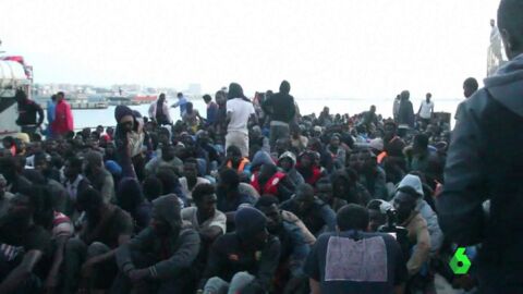 Rescatan a casi 1.500 migrantes frente a las costas de Libia en las &uacute;ltimas horas