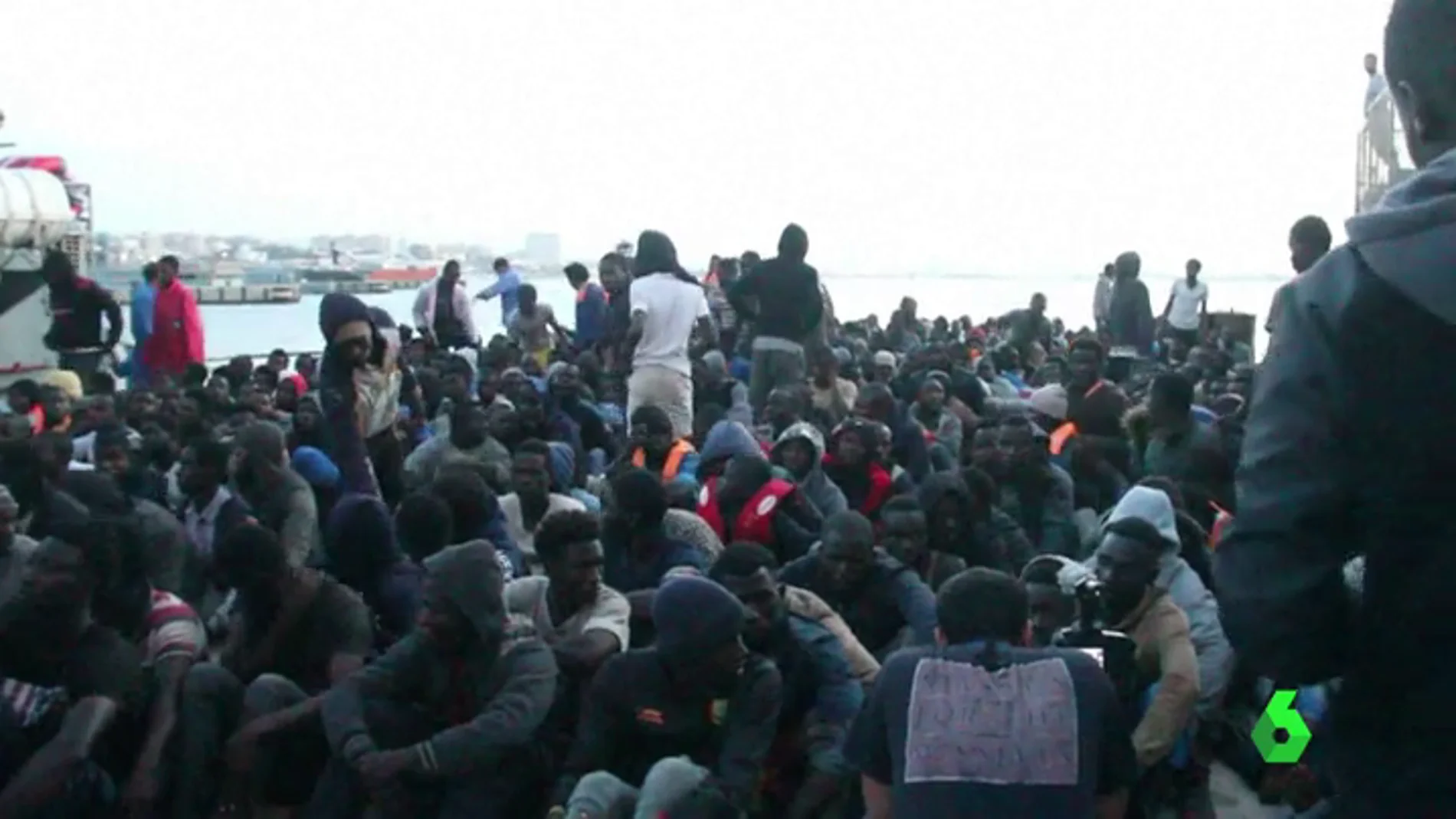 Rescatan a casi 1.500 migrantes frente a las costas de Libia en las últimas horas