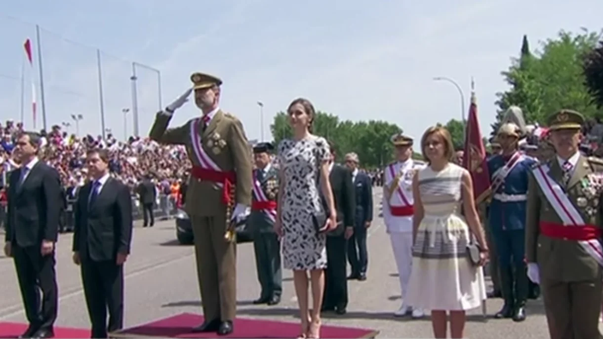 Los reyes presiden el Día de las Fuerzas Armadas