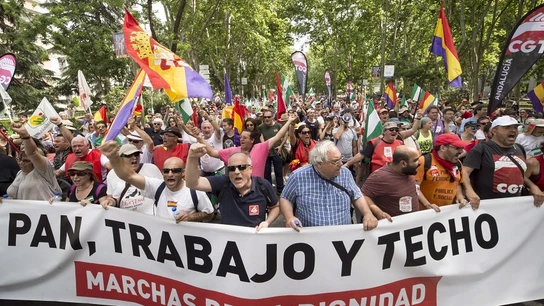 Las marchas de la Dignidad reúnen a miles de personas contra el paro y la precariedad Las marchas de la Dignidad reúnen a miles de personas contra el paro y la precariedad
