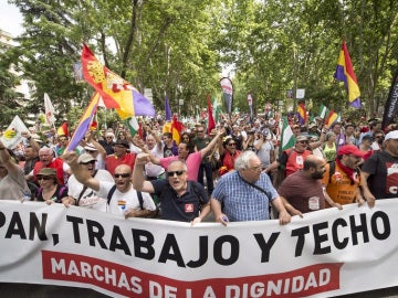 Las marchas de la Dignidad reúnen a miles de personas contra el paro y la precariedad Las marchas de la Dignidad reúnen a miles de personas contra el paro y la precariedad