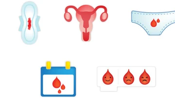Emoji de la menstruación