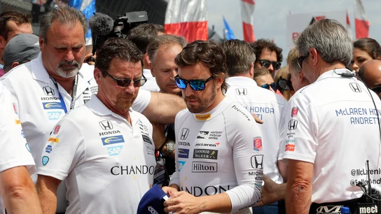 Fernando Alonso, en Indianápolis Fernando Alonso, en Indianápolis