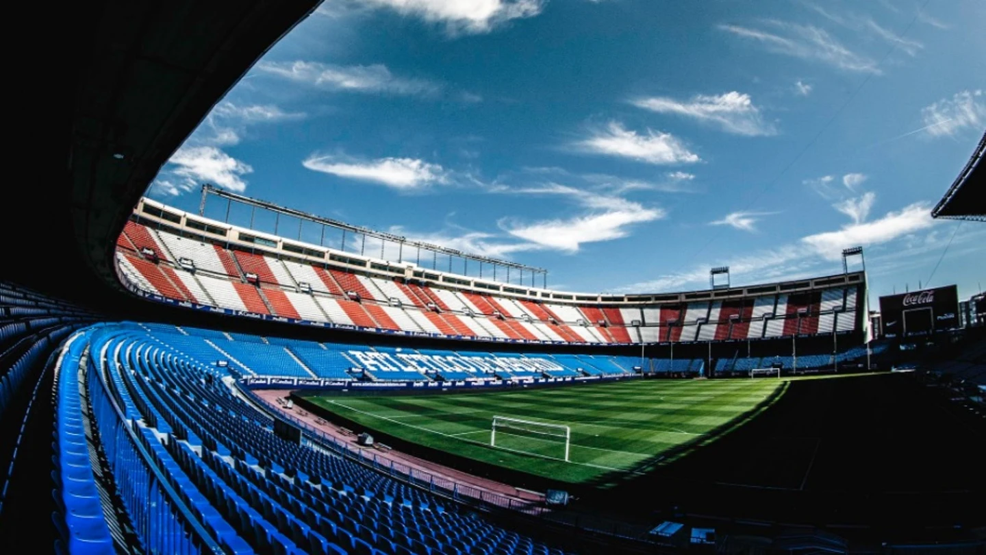 El estadio Vicente Calderón El estadio Vicente Calderón