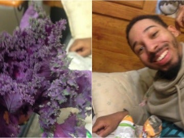 Las fotos de la lechuga y el chico publicado por su novia Las fotos de la lechuga y el chico publicado por su novia