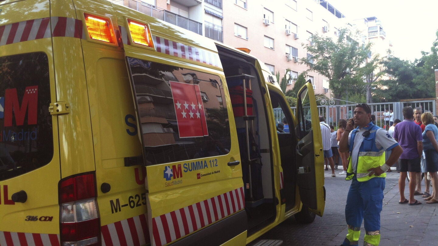 Fotograf&iacute;a facilitada por la Comunidad de Madrid de un veh&iacute;culo del Summa 112