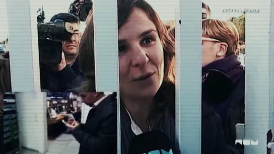 Beatriz Garrote a las puertas de Canal 9 Beatriz Garrote a las puertas de Canal 9