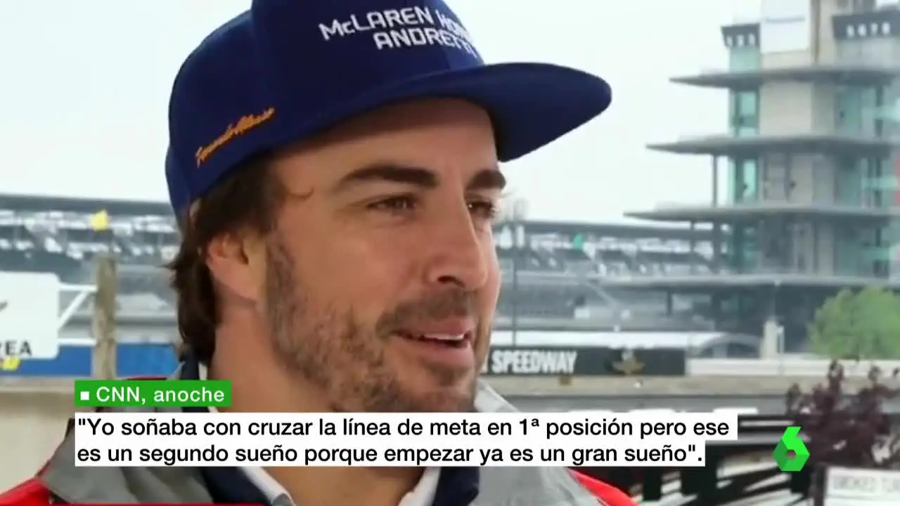 Fernando Alonso, en Indianápolis