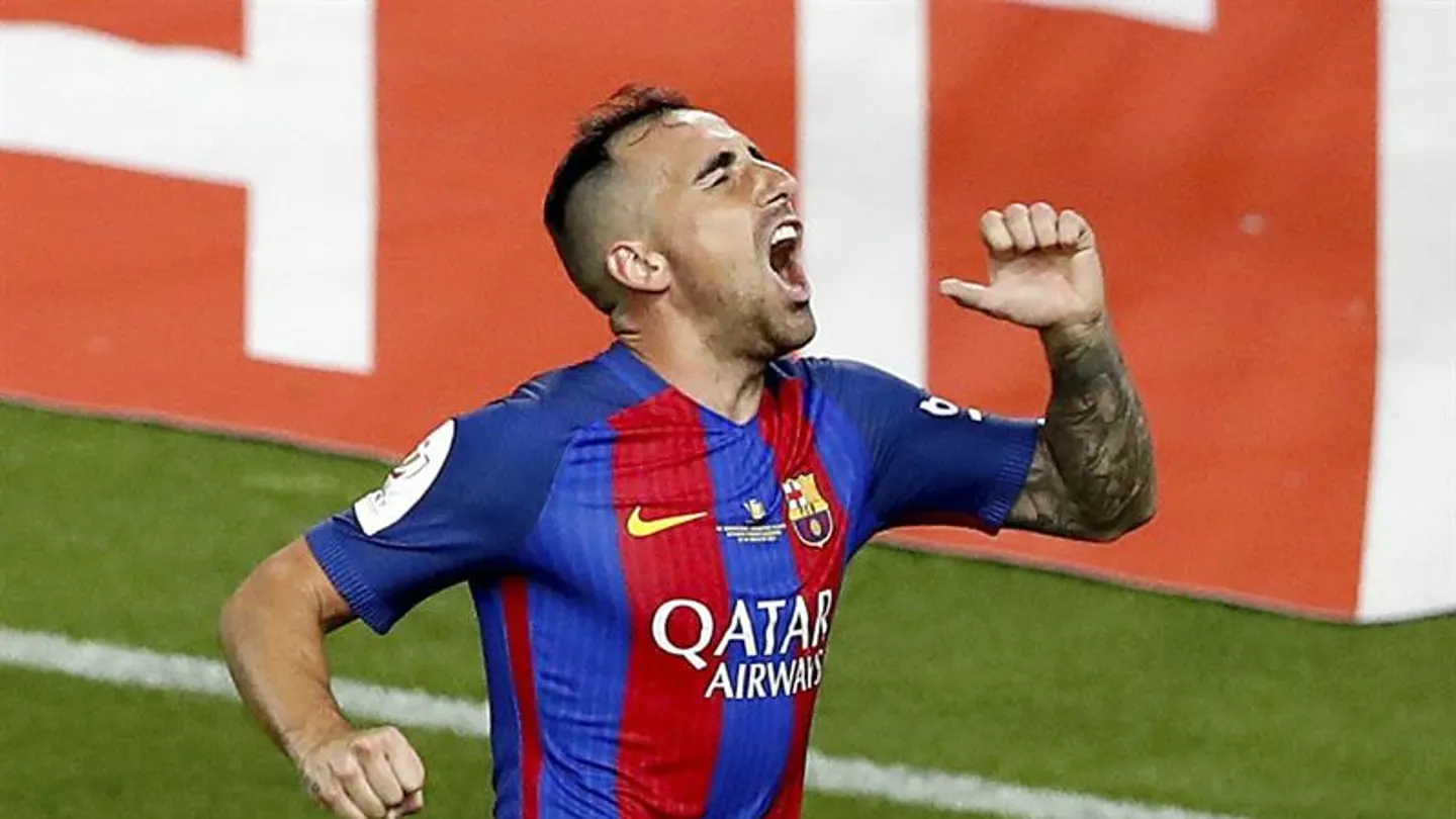 El delantero del FC Barcelona, Paco Alcácer. El delantero del FC Barcelona, Paco Alcácer.