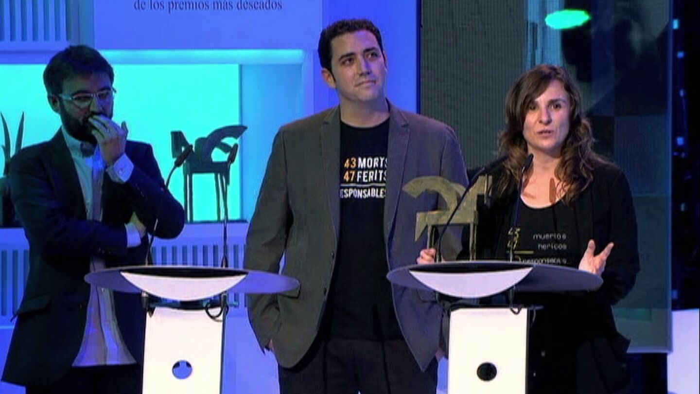 Beatriz Garrote en la gala de los Ondas