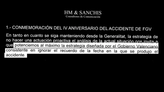 Documento de HM & Sanchis La estrategia del silencio