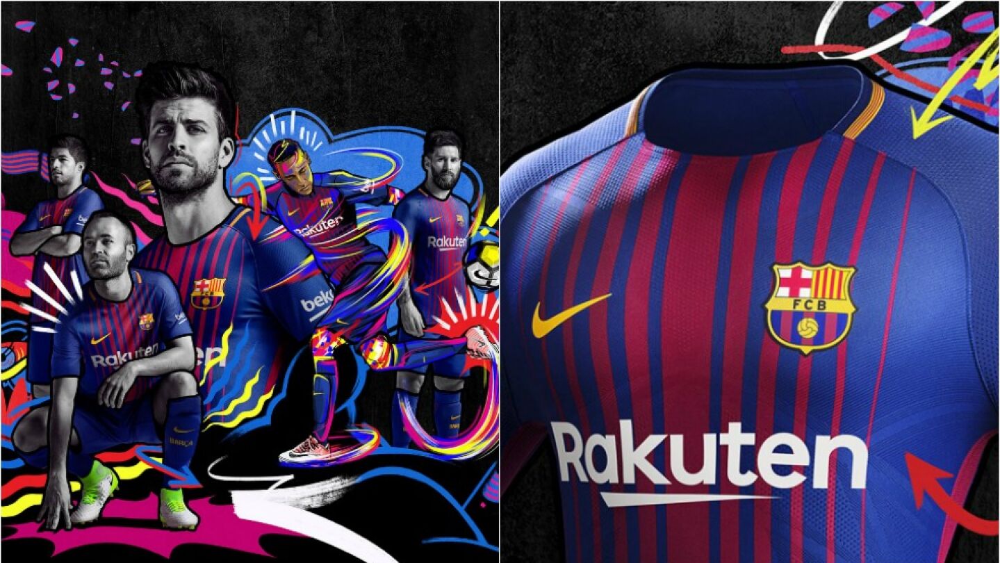 La nueva equipaci&oacute;n del Bar&ccedil;a para la 17/18