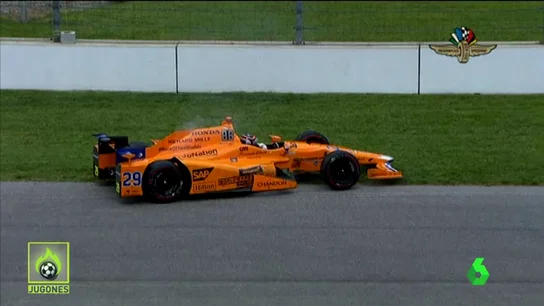 Frame 31.98848 de: EL MOTOR DEJA TIRADO A ALONSO Frame 31.98848 de: EL MOTOR DEJA TIRADO A ALONSO