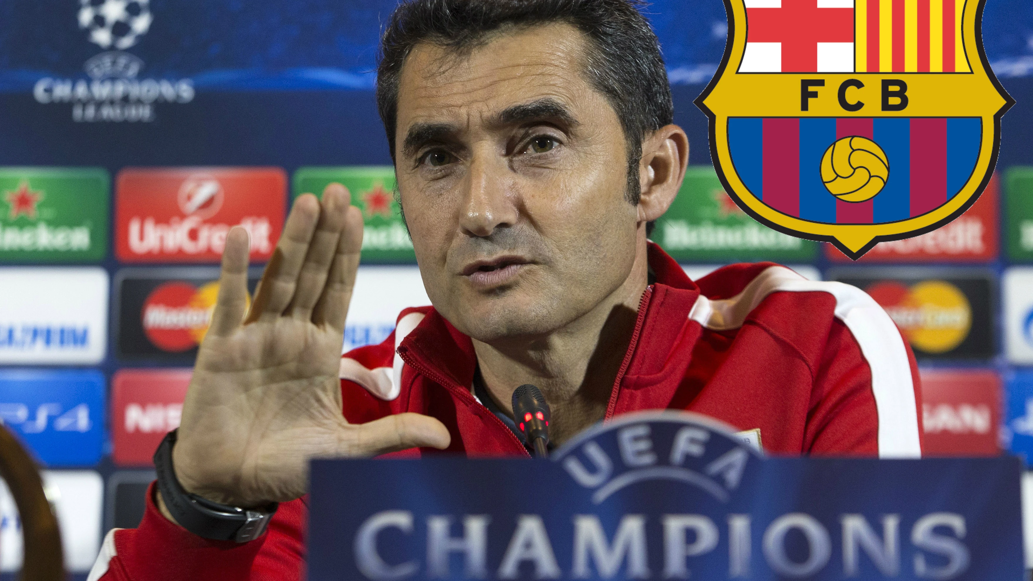 Ernesto Valverde, nuevo entrenador del Barcelona Ernesto Valverde, nuevo entrenador del Barcelona