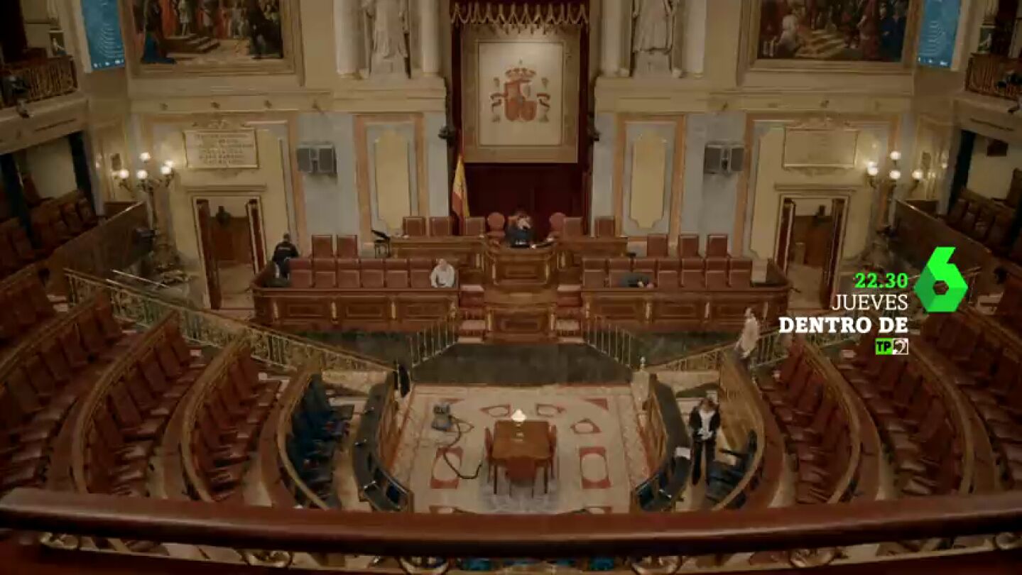 Frame 11.872 de: "O&iacute;mos pero no escuchamos, es una de las normas de la casa": Dentro De, en el Congreso de los Diputados