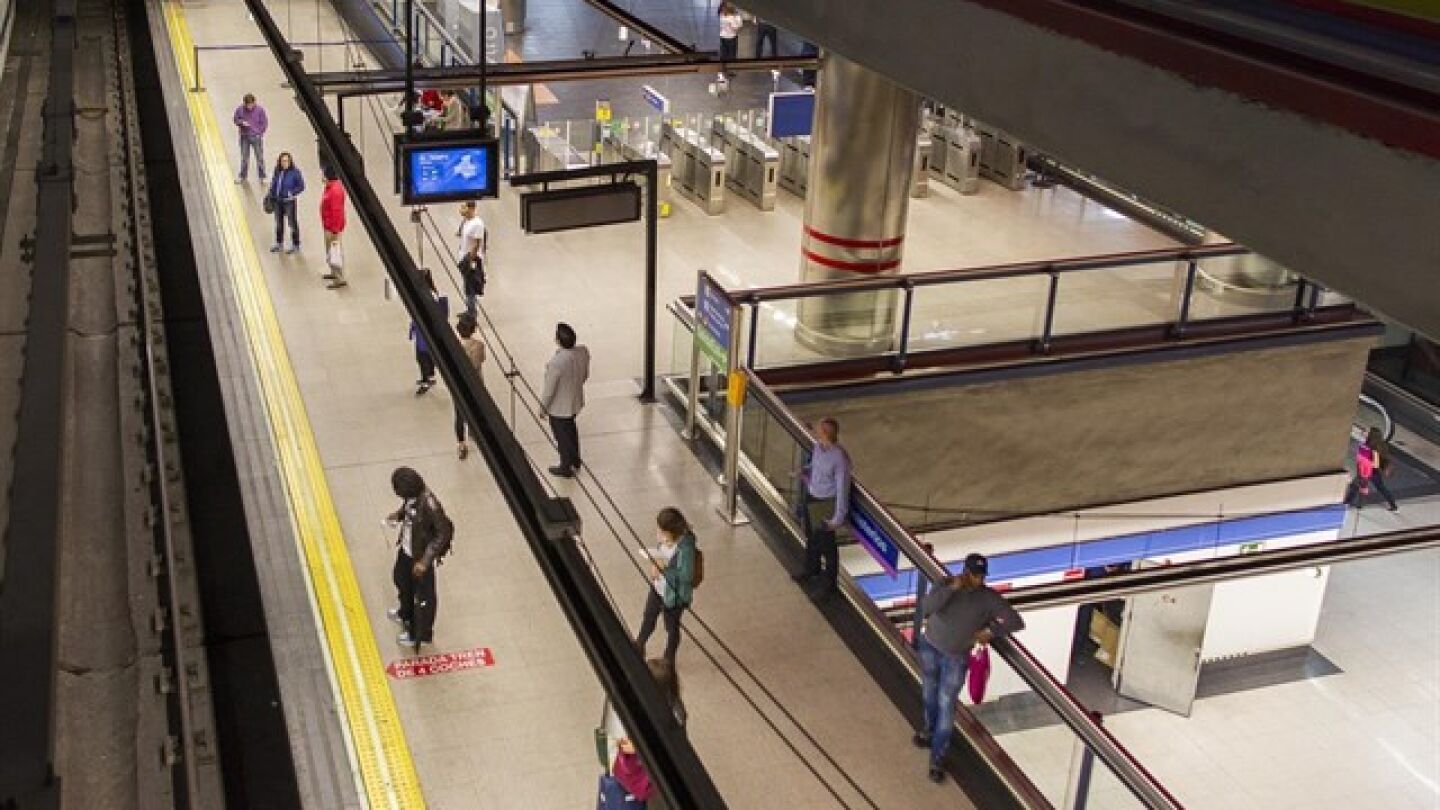 Estaci&oacute;n de metro de Madrid